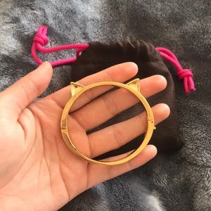 SOLD. Kate spade cat ear bangle/bracelet